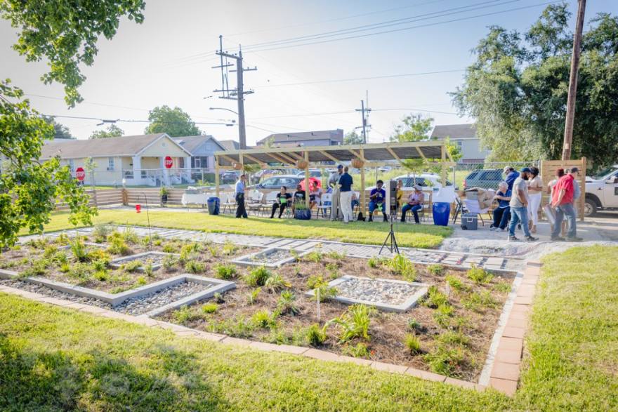 Smart Surfaces installed at the 7th Ward Oasis