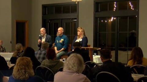 Democratic candidates for the 7th Congressional District participate in a candidate forum in Rhinelander