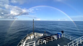 At least twice a year, scientists board the Bell M. Shimada, a National Oceanic and Atmospheric Administration research vessel, to study the Northern California Current ecosystem.