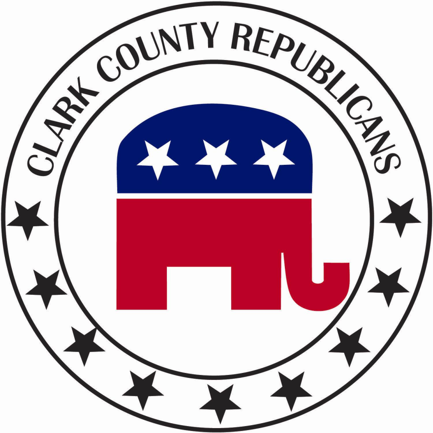 The Clark County Republican Party logo