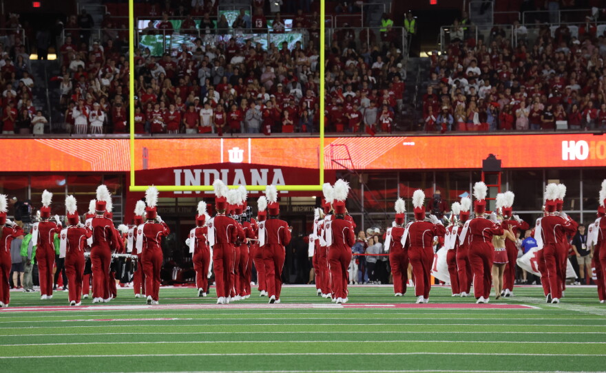 Photos from Indiana's Friday night win over Northwestern at Memorial Stadium. 