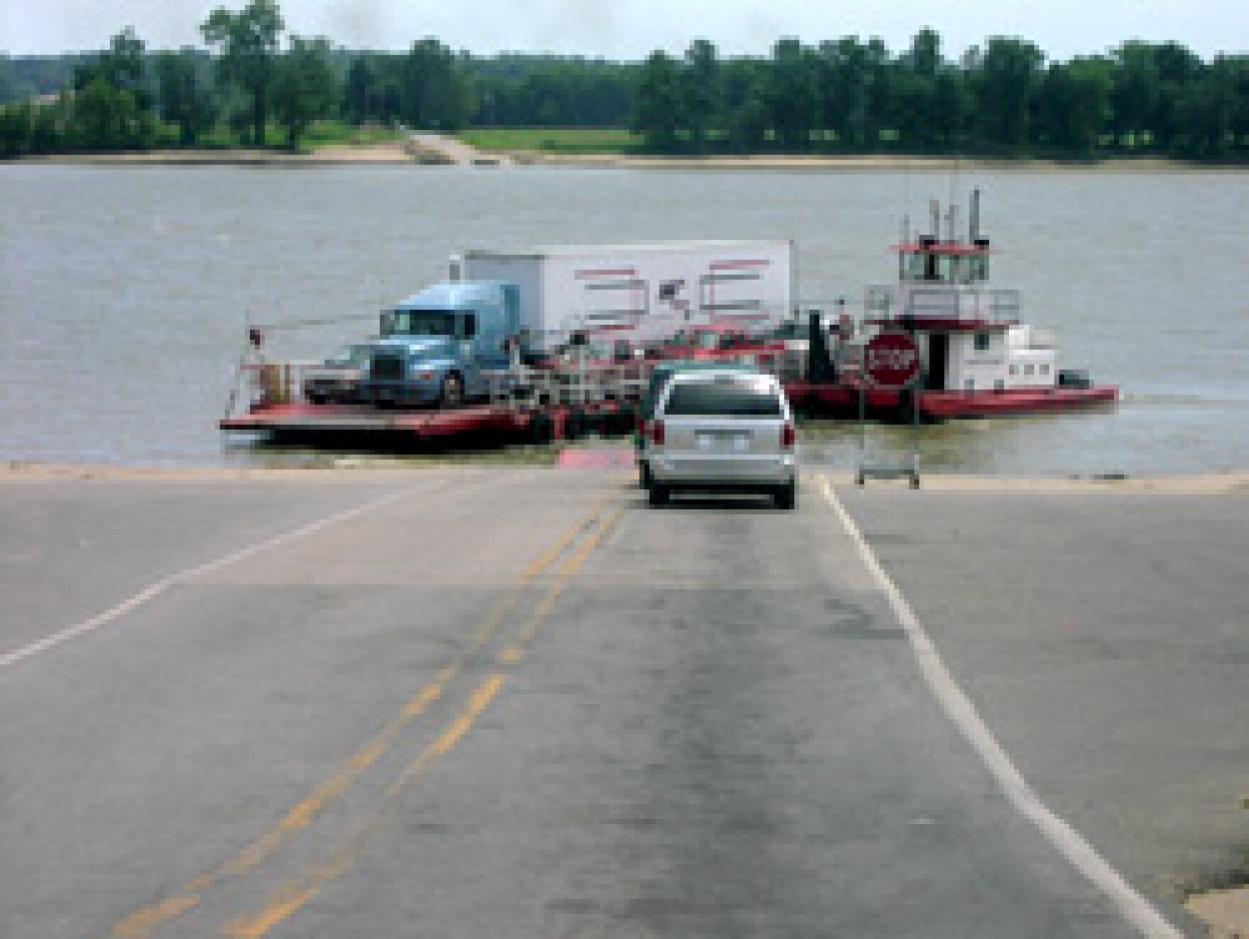 High Wind Shuts Down CaveinRock Ferry WSIU