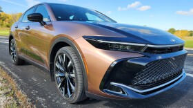 2023 Toyota Crown Platinum nose, right side