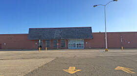 An empty big box store - a former K-Mart in Grand Blanc Michigan