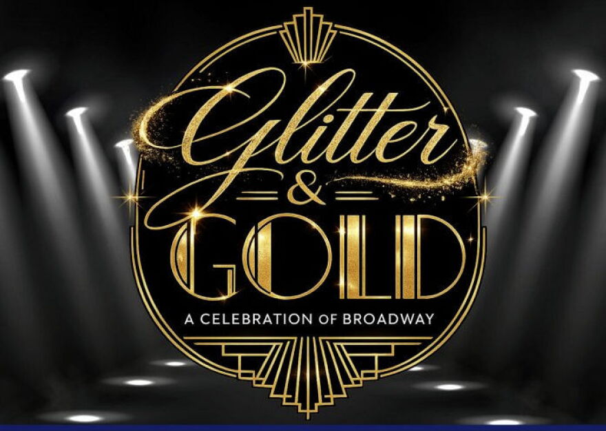 Belle Theatre Graphic for 'Glitter & Gold'