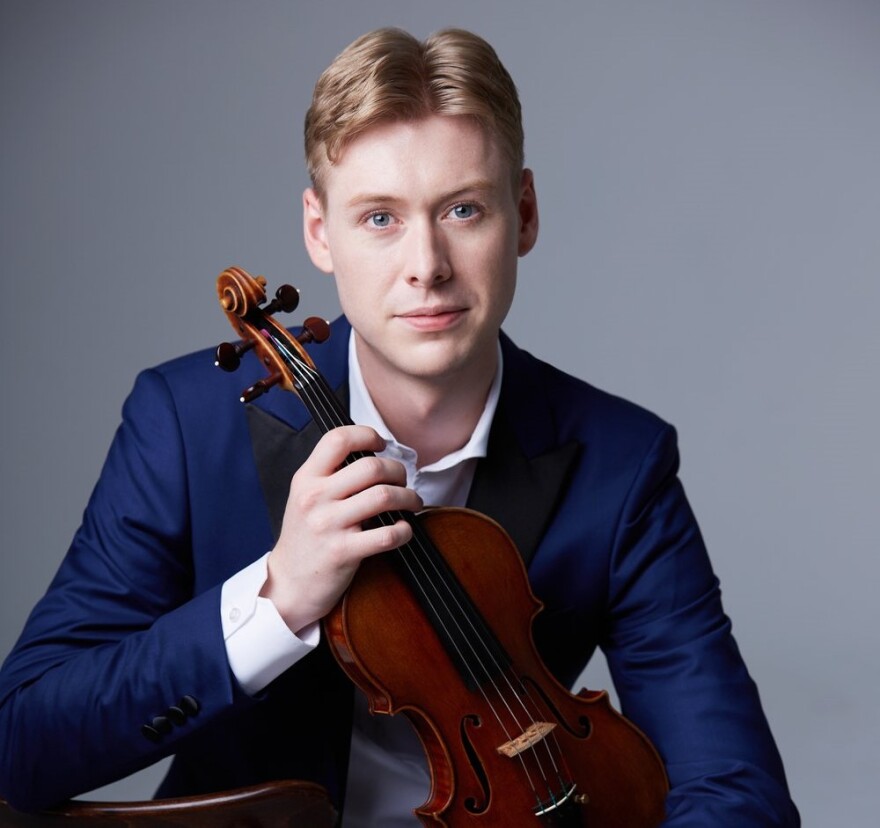 Southwest Florida Symphony concertmaster Orin Laursen