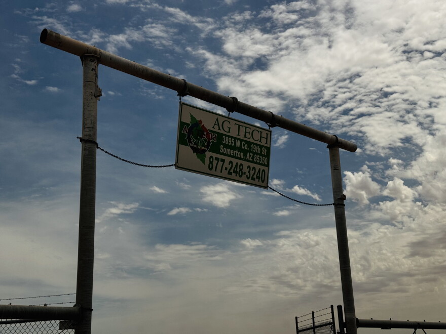 AgTech's location in Yuma County