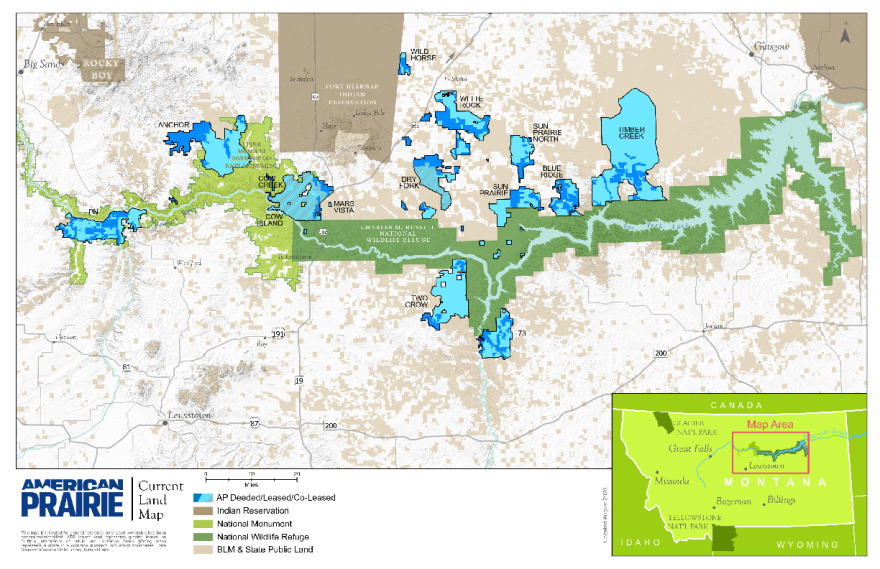 American Prairie announces 70,000 acre land purchase | Montana Public Radio
