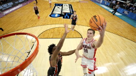 Azuolas Tubelis #10 of the Arizona Wildcats shoots the ball against Keeshawn Kellman #32 of the Princeton Tigers during the second half in the first round of the NCAA Men's Basketball Tournament. (Ezra Shaw/Getty Images)