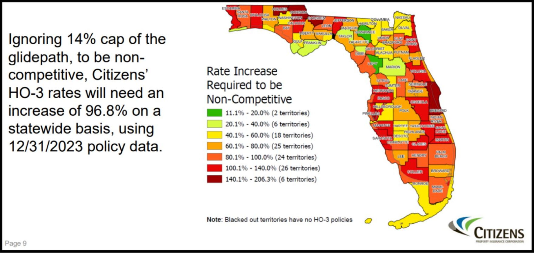 Citizens’ homeowners insurance rate hike request still waiting approval
