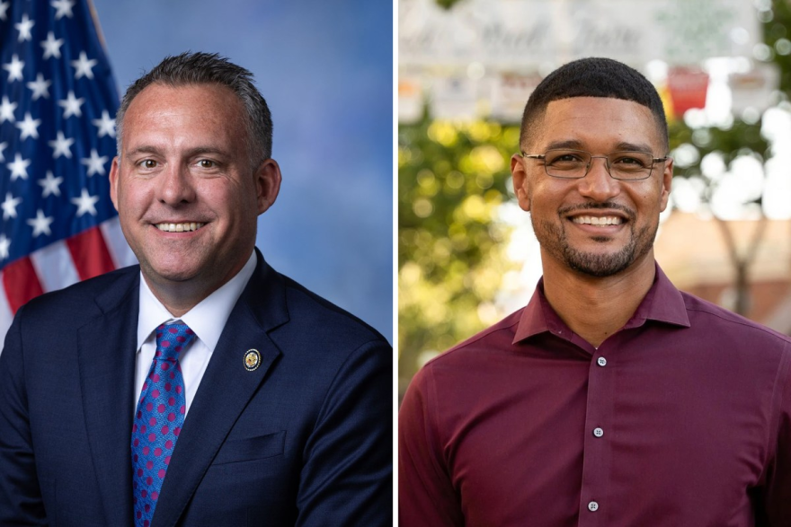 From left, U.S. Rep. Adam Gray and Stockton Mayor Kevin Lincoln. Photos via the U.S. House of Representatives and Lincoln's campaign website.