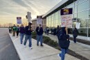 At a recent demonstration outside a University of Illinois Board of Trustees meeting, SNAP-Ed workers (and other university employees) lobbied for higher wages.