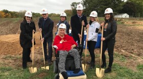 Kids Food Basket groundbreaking