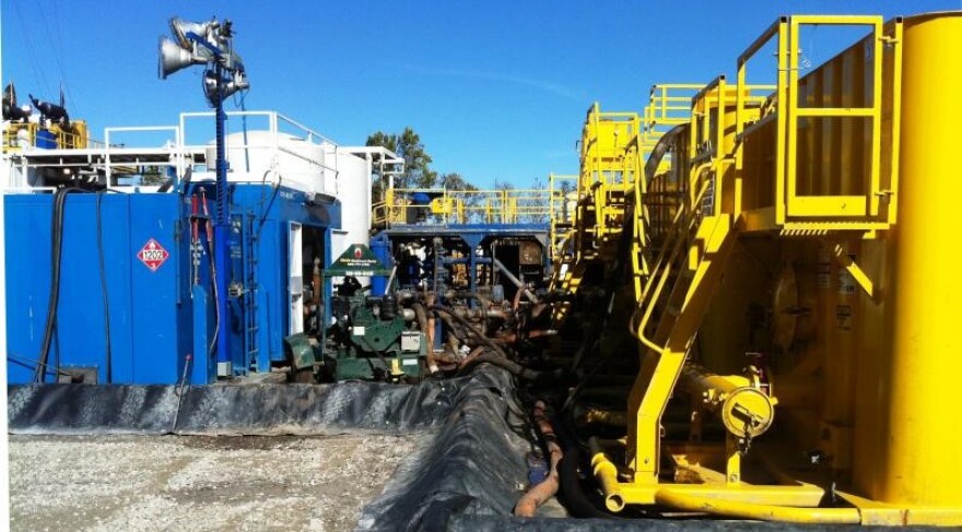 Fracking site in Carroll County