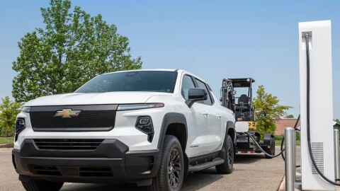 This Chevy EV truck is one of the models that are available for test driving through the GoDriveZen.com pilot program offered by Zero Emissions Northwest and Avista.