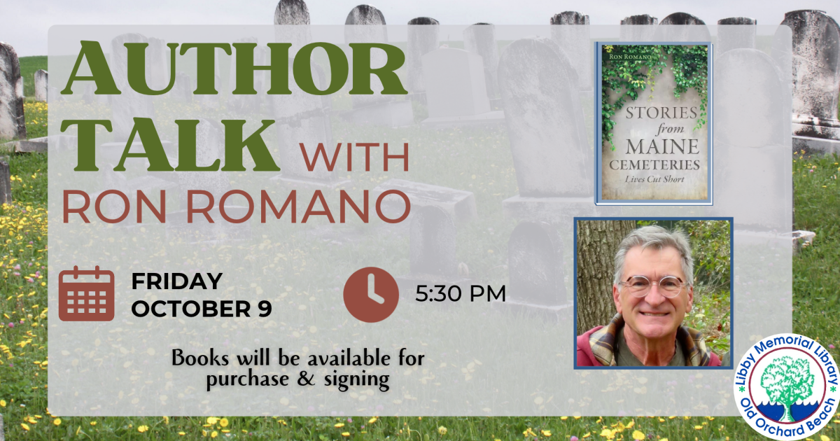 Author Talk with Ron Romano