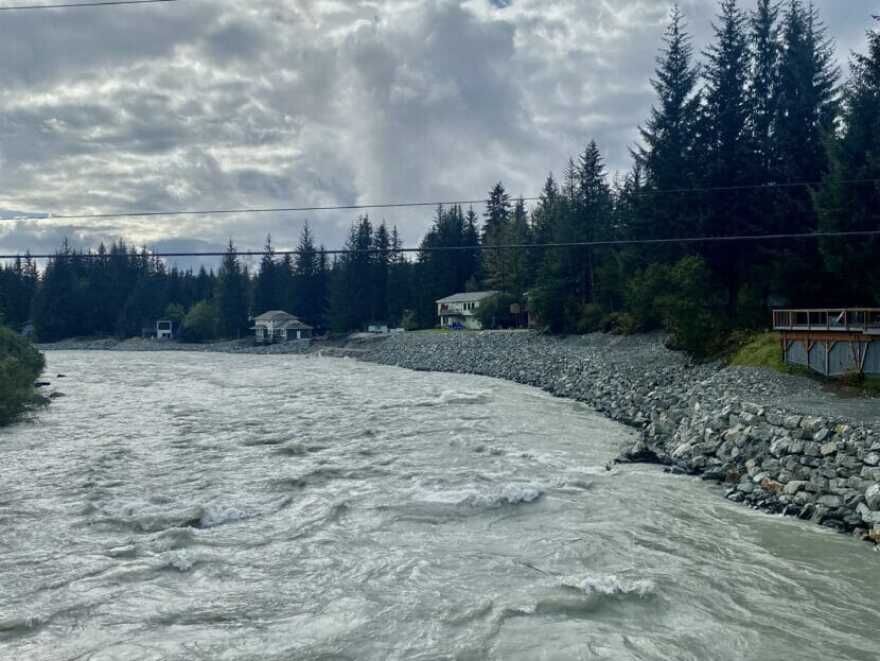 the Mendenhall River