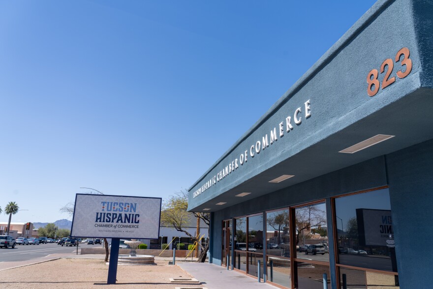 The Tucson Hispanic Chamber of Commerce has been working with local business owners on the border.