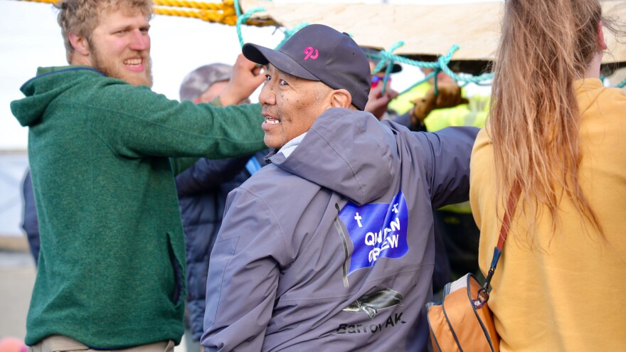 Nalukataq festival in Utqiagvik in June, 2025.