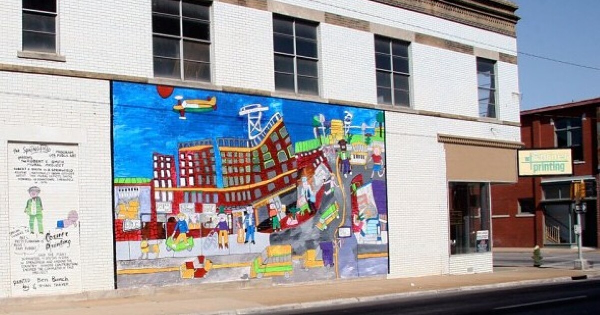 The covering of a beloved downtown mural sparks backlash in Springfield community