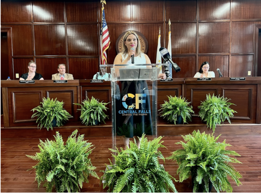 Central Falls Mayor Maria Rivera says her city stands by its laws and its community.