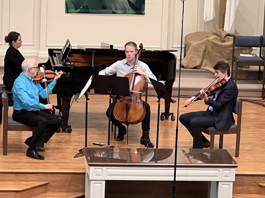 The Hummel Trio performs with violinist Paul Sonner