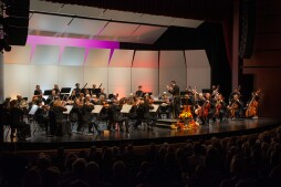 Elgin Symphony Orchestra concert on Nov. 4, 2023 at the Hemmens Cultural Center in Elgin, IL. Brahms & Beethoven concert featuring soloists Stephen Rose (violin) and Brant Taylor (cello). Directed by Chad Goodman, ESO Music Director.