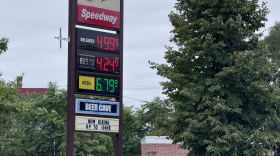 A Speedway gas sign