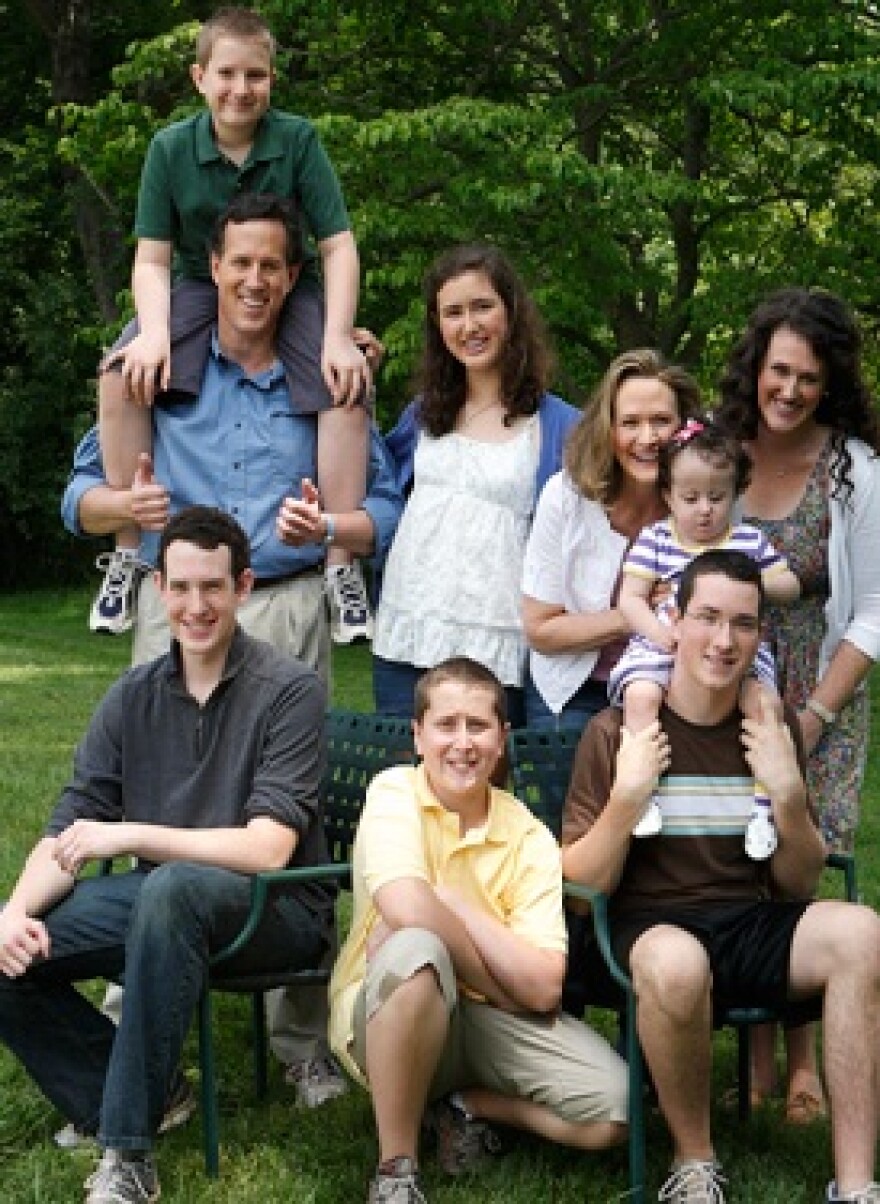 Rick Santorum and family