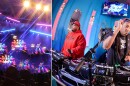 Scenes from PrideFest past (left), and Swadetrackz and DJ Nustylez, who will spin at the 2026 HYFIN Anti-Gala.