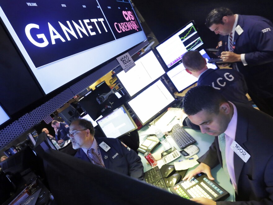 Journalists at two dozen Gannett Co.-owned newspapers across the country staged a walk-out Monday and Tuesday to protest pay and working conditions. The NewsGuild noted their ranks have been decimated by cuts required to finance a merger with another major newspaper company four years ago.