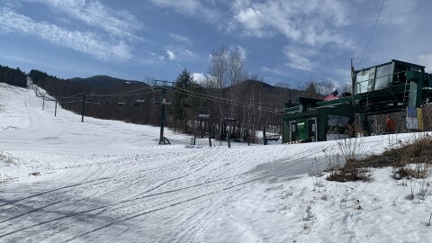 Much of the Big Moose ski area has been closed for more than a decade, but the nonprofit Friends of the Mountain has been collecting donations to keep one chairlift running and the lower part of the mountain open to skiers and snowboarders four days a week during the winter.