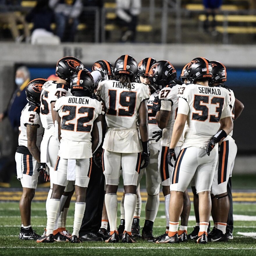 Oregon State lost 39-25 to Cal on Saturday, Oct. 30, 2021, in Berkeley, Calif.