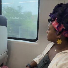 Sojourner White has made a full time job of traveling the world by train.