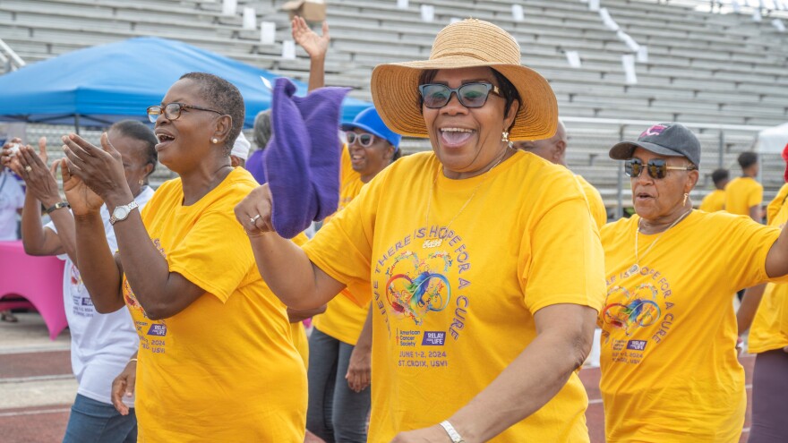 Pictured: Participants in the 24th annual Relay for Life