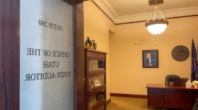 The Office of the Utah State Auditor is seen in the Utah State Capitol in Salt Lake City March 7, 2025.