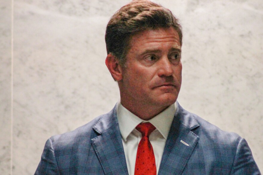 Sen. Chris Garten (R-Charlestown) had been critical of consulting firm Milliman's response to the $1 billion Medicaid forecasting error, though he now says the company was limited by state contract about what it could share publicly.