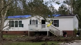 Karen Gladden's home in Hamstead, NC, flooded significantly during Hurricane Florence. After years of waiting, she's now living in an apartment and waiting for Rebuild NC to demolish and replace her home.
