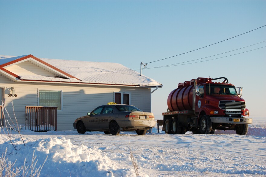 Expect delays of water and sewer services through the holidays due to a shortage of truck drivers.