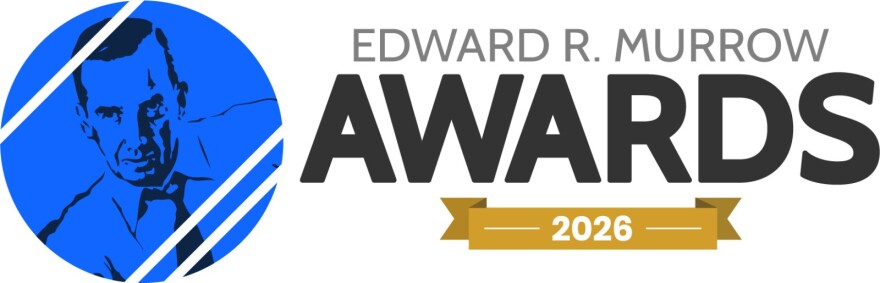The logo for the Edward R. Murrow awards.