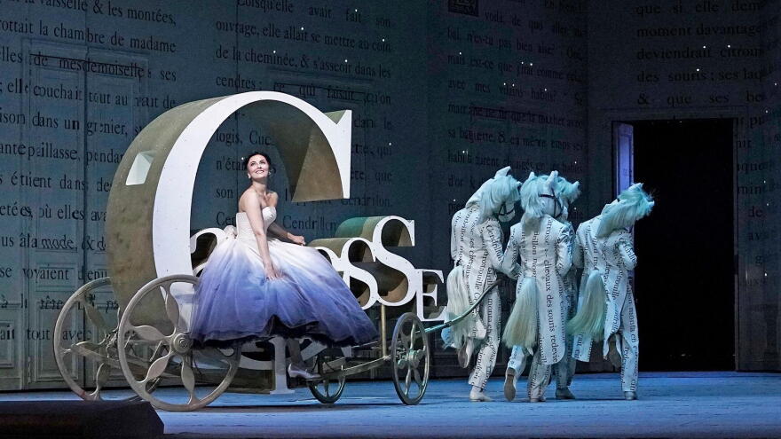Isabel Leonard in the title role of "Great Performances at the Met: Cinderella."