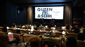 Marlon James and Daniel Kaluuya speak during A Special Screening of "Queen & Slim." (Bryan Bedder/Getty Images for Universal)