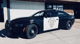 A Gilbert Police Department car.
