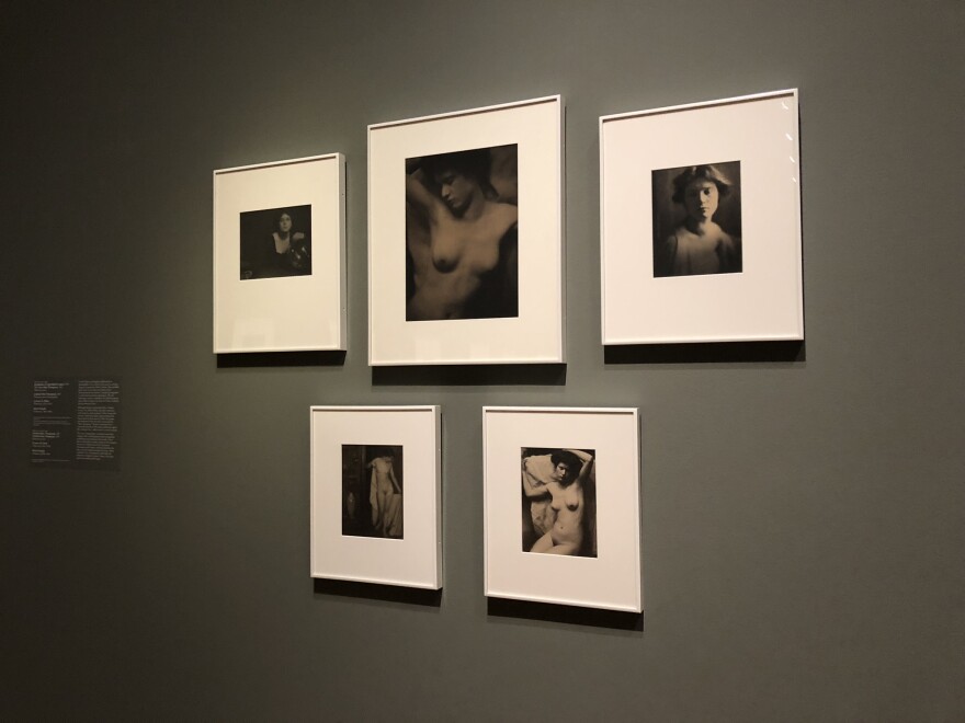 Before a dispute between the photographers, Clarence H. White and Alfred Stieglitz collaborated on a series of nudes.