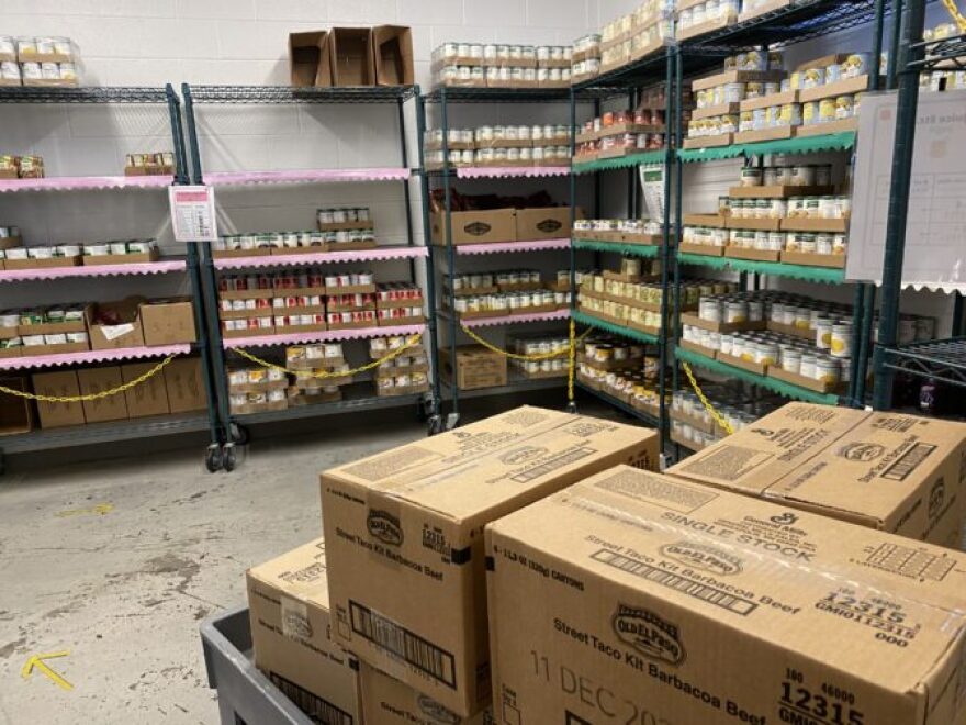 The food pantry Salvation Army Harrisburg Capital City Region provides emergency food assistance to people unable to afford groceries.