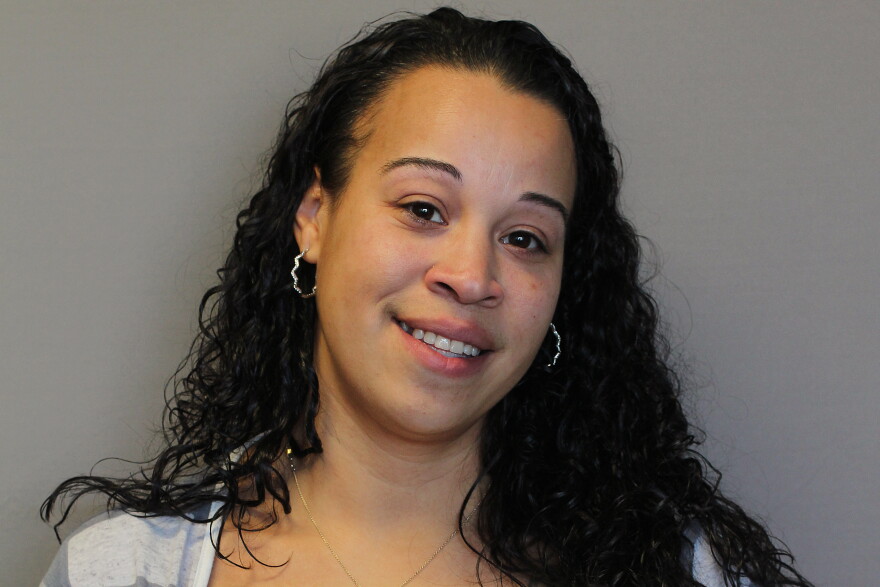 Zaneta Reid says she fled her home with her children after an ex-boyfriend tried to strangle her. 'One of the hardest things I ever did was to leave my home knowing I'm not going to go back here.'