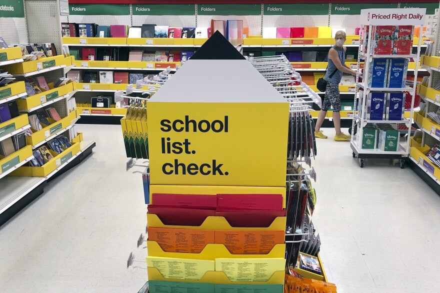 North Texas parents are straying away from traditional school supplies, as their children are using more digital technologies in and out of the classroom. 