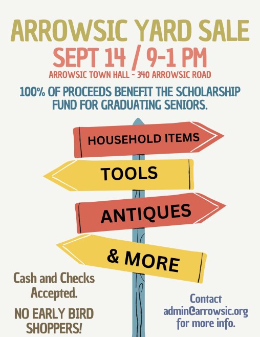 Arrowsic Yard Sale Maine Public