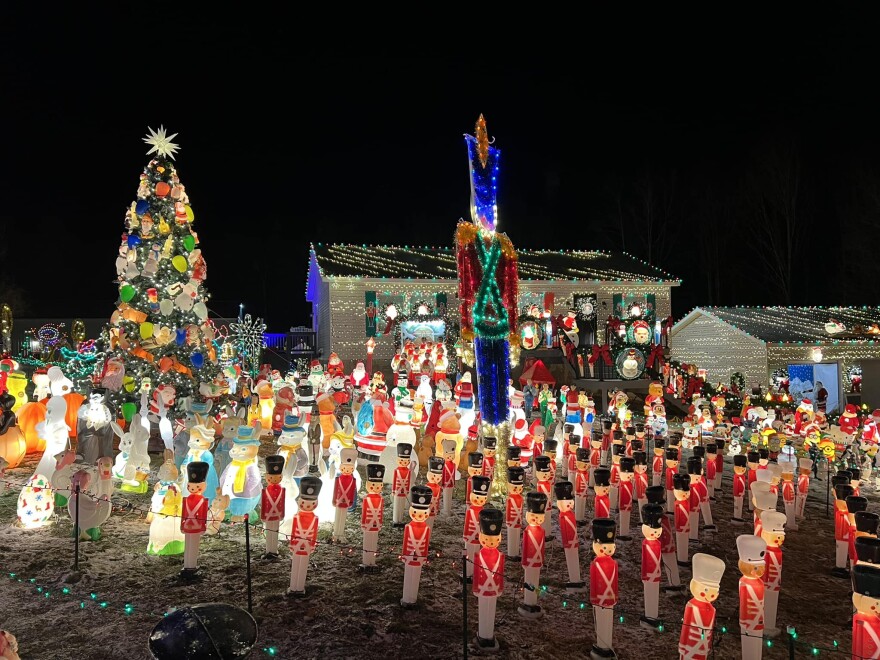 The Saint Nick’s Display was featured on HGTV.