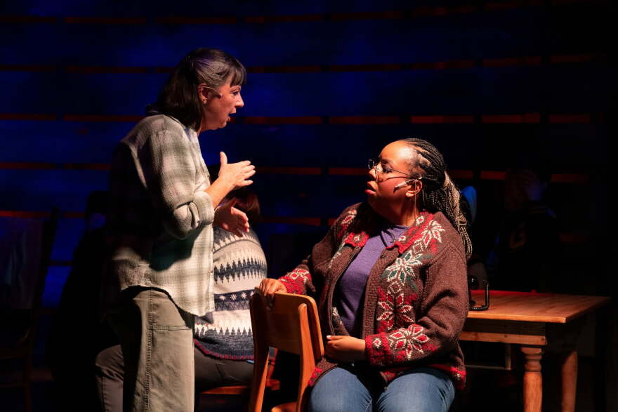 Returning cast members Janine Chesek-Black and Melrose Johnson will be featured in "Come From Away" at Farmers Alley Theatre